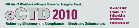 eCTD 2010 - Achieving Efficiency and Compliance in Electronic Submissions