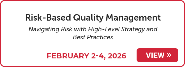 Risk-Based Quality Management