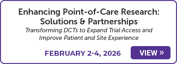 Enhancing Point-of-Care Research: Solutions & Partnerships